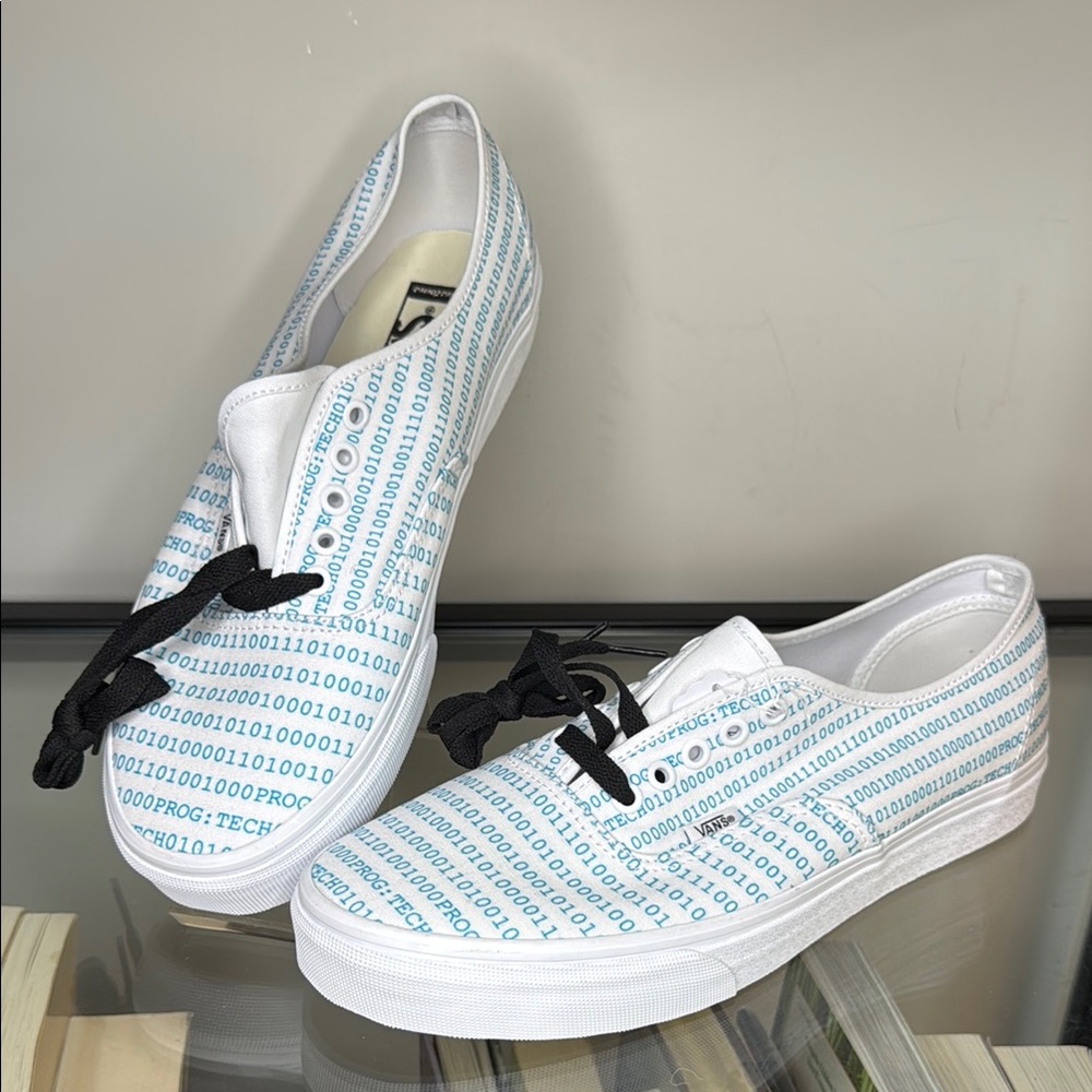 Vans Rowan Binary Code Classic Skate Shoe 11.5 Me… - image 1